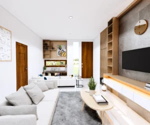 desain interior ruang rapi